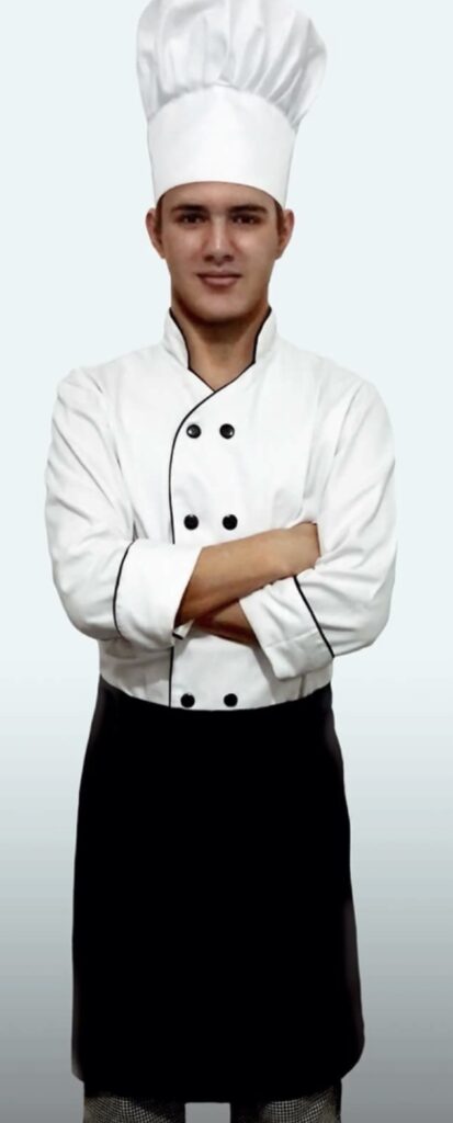 Touca Chefe 

Dolma <B> R$ 100,00</B>

Avental Cintura

em Oxford <B> R$ 30,00 </B>