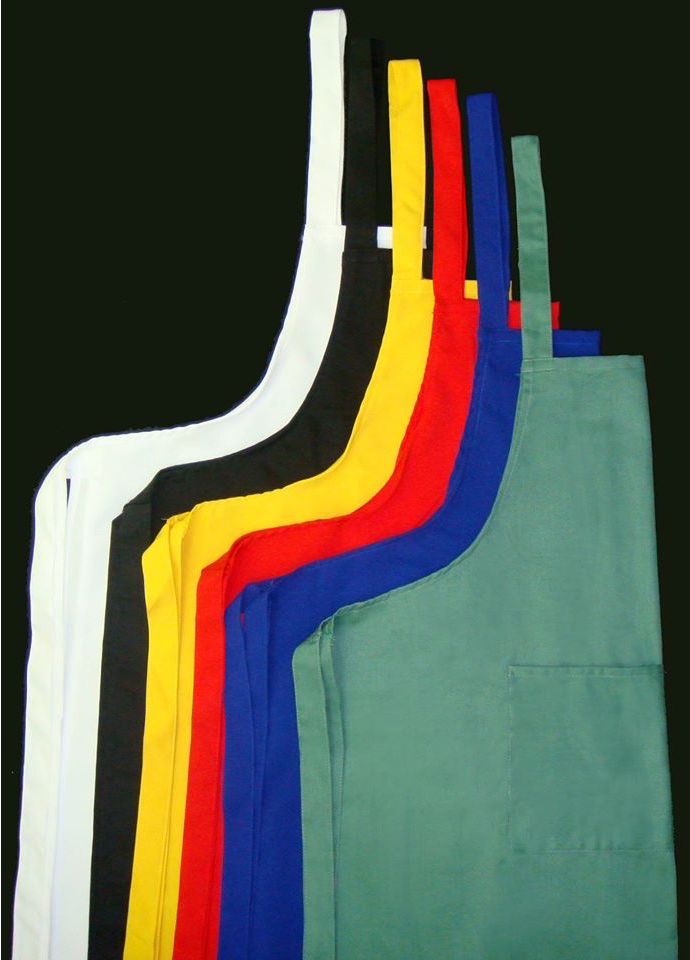 Avental com Bolso 
Acabamento Bainha 
Oxford <b>R$ 30,00</b>