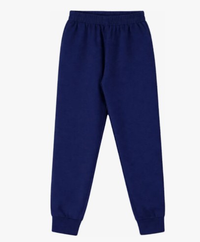 Calça de moletom unissex 
c/ punho e elástico PA
<B> R$ 57,00 </B>